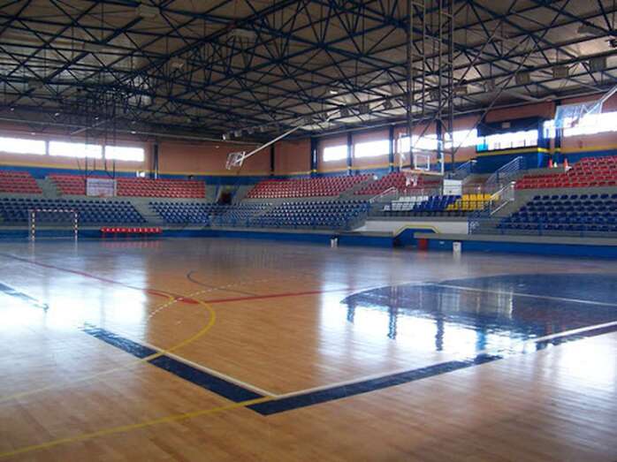 Cancha interior del Polideportivo Rita Hernández/TA.